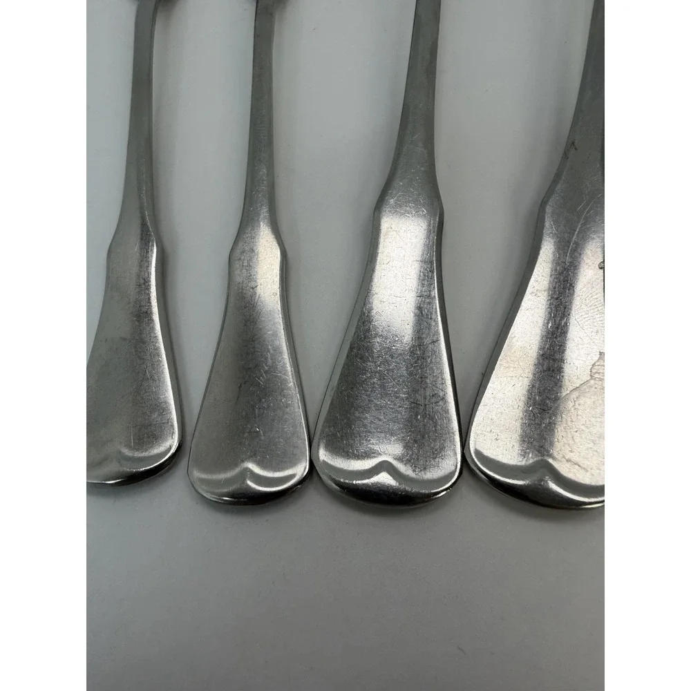 Oneida Patrick Henry Stainless Dinner & Salad Forks Lot Of 4 Replacements